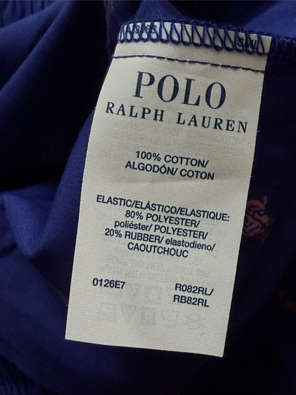 Polo Ralph Lauren Cotton Pajama Pant Pony Logo Blue Men’s Size S NWT